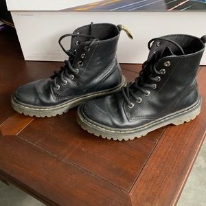 Doc Martin 1460 Women's Black Leather Lace Up Boots